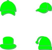 Cap and Hat Icon vector