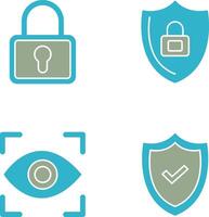 Lock and Privacy Icon vector