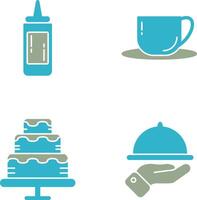 Sauce and Tea Icon vector