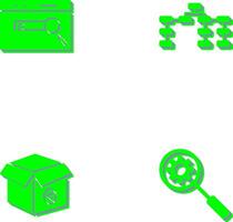 SEO And Seo structure Icon vector