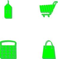 deals and shopping cart Icon vector