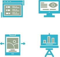 Switch and Vision Icon vector