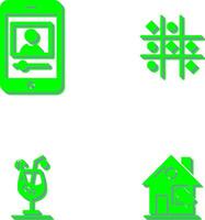 log and Tic Tac Toe Icon vector