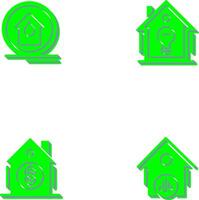 Fire Alarm and Home Automation Icon vector
