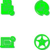 File Protection and Guarantee Icon vector