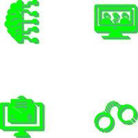 Brain and Listening Icon vector