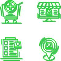 Add to Cart and Online Shopping Icon vector