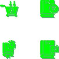Commerce and Dna Icon vector