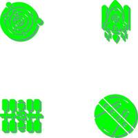 solar systems and space shuttle Icon vector