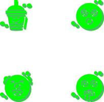 Drink and Dizzy Icon vector