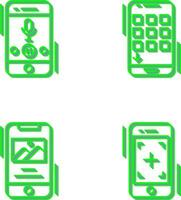 Voice Record and Device Icon vector