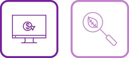 Unique Reputation Management Icon Design vector