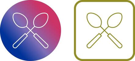 Spoons Icon Design vector