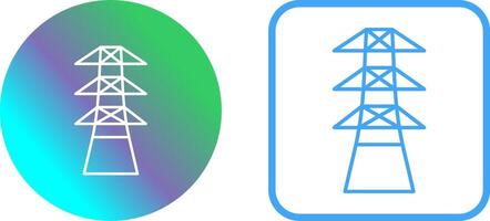 Unique Tower Icon Design vector