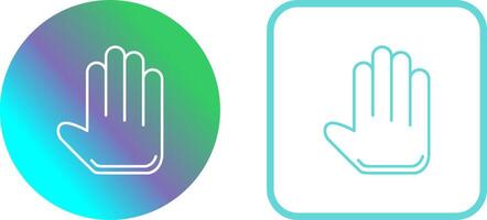 Unique Hand Tool Icon Design vector