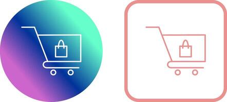 Unique Cart Icon Design vector