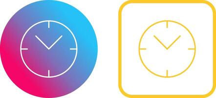 Unique Clock Icon Design vector