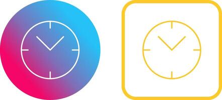 único reloj icono diseño vector