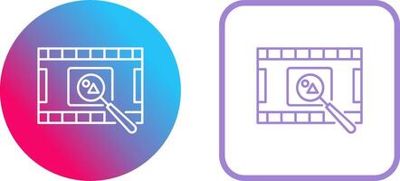 Unique Find Picture Icon Design vector