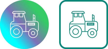 diseño de icono de tractor vector