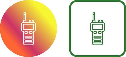 Walki Talkie Icon Design vector