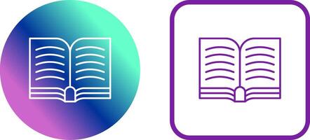 Book Icon Design vector