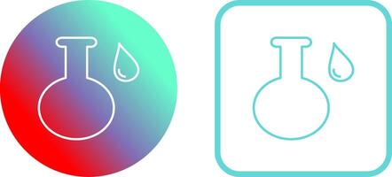 Acidic Liquid Icon Design vector