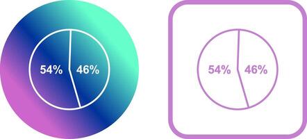 Candidate Stats Icon Design vector