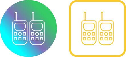 Walkie Talkie Icon Design vector