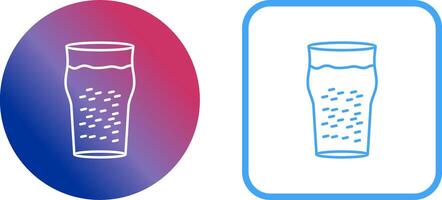 Pint of Beer Icon Design vector