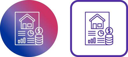 Loan Icon Design vector