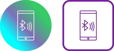 Connected Device Icon Design vector