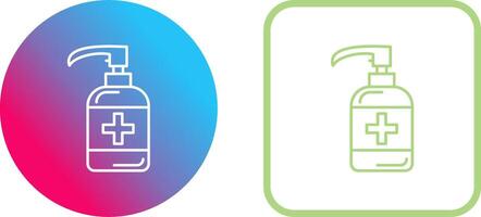 Sanitizer Icon Design vector