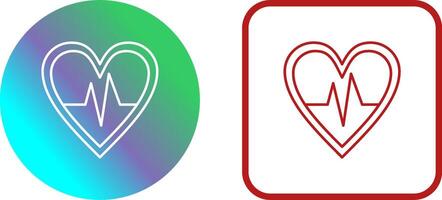 Cardiogram Icon Design vector