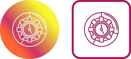Time Management Icon Design vector