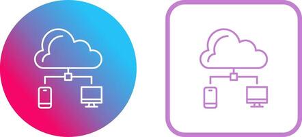 Cloud Icon Design vector