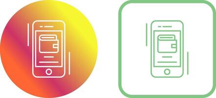 E-wallet Icon Design vector