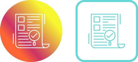 SEO Audit Icon Design vector