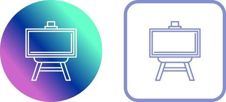 Easel Icon Design vector