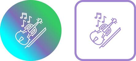Violin Icon Design vector