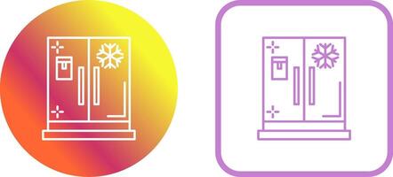 Fridge Icon Design vector