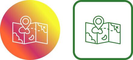 Map Icon Design vector