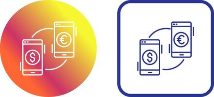 Exchange Icon Design vector