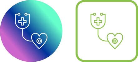 Phonendoscope Icon Design vector