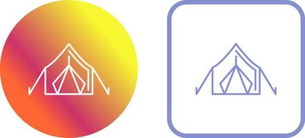 Tent Icon Design vector