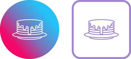 Pancake Icon Design vector