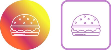 Burger Icon Design vector