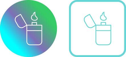 Unique Lighter Icon Design vector