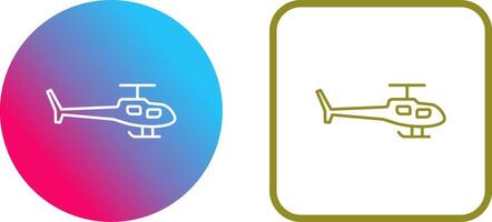 Helicopter Icon Design vector