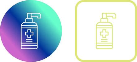 Antiseptic Icon Design vector
